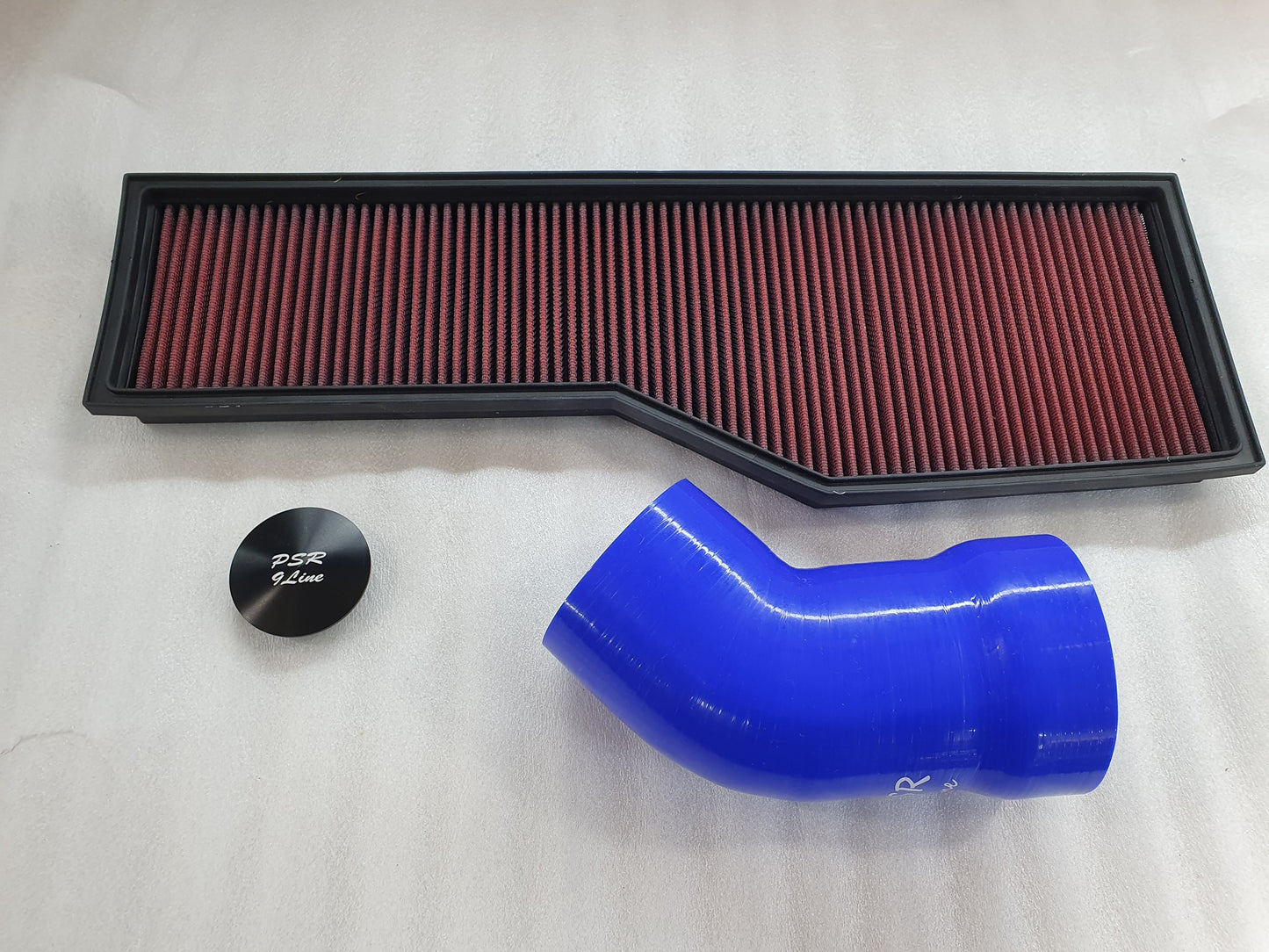 Porsche 996 & 997 Performance Induction Upgrade Air Filter and Resonator Delete Silicone Hose Kit