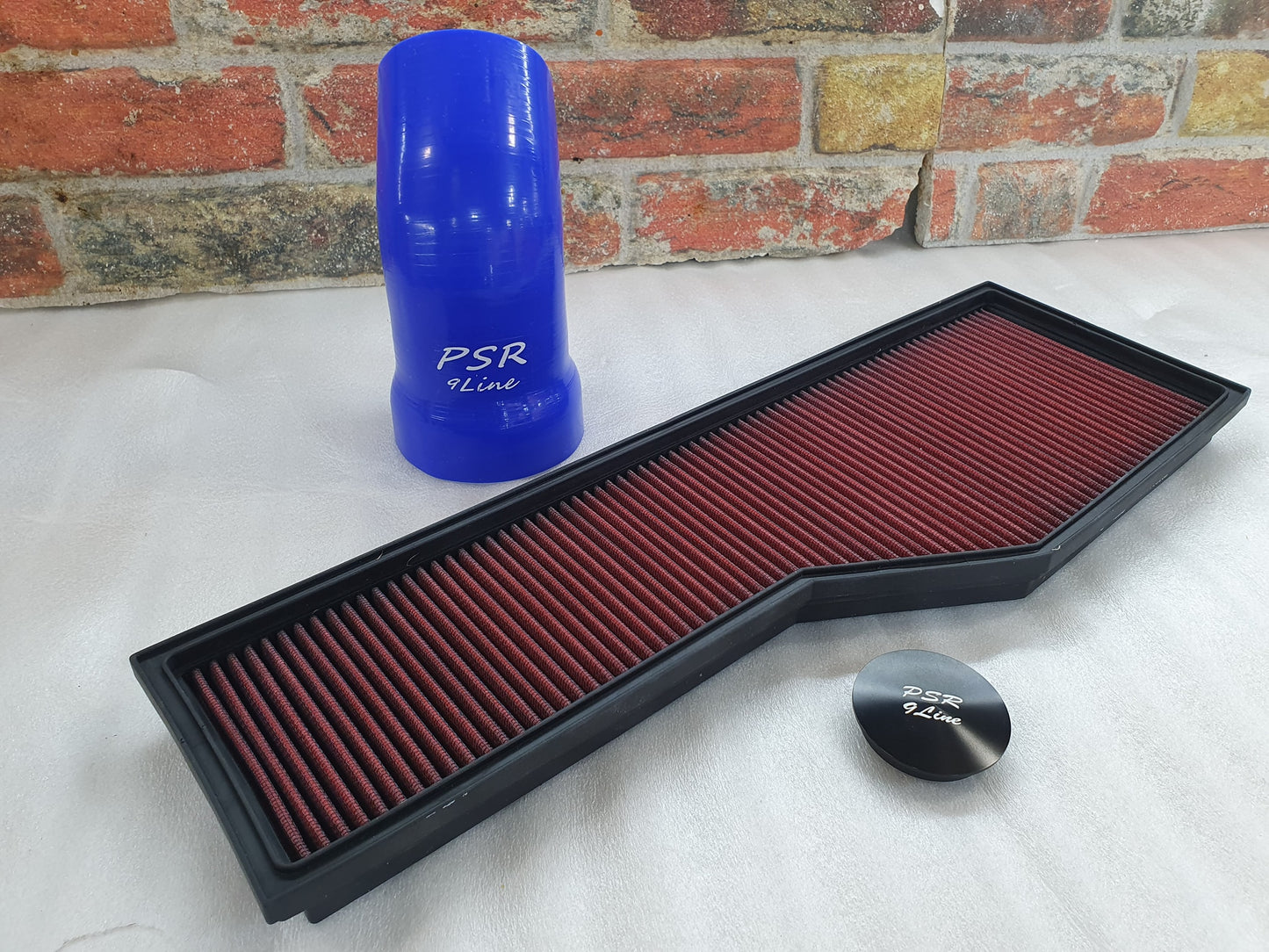 Porsche 996 & 997 Performance Induction Upgrade Air Filter and Resonator Delete Silicone Hose Kit