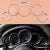 Porsche 911 991 2011-2015 5pcs Car Dashboard Instrument Ring Cover Trim