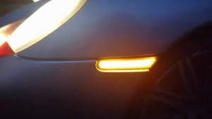 PORSCHE BOXSTER 986 & 911 CARRERA 996 AMBER DYNAMIC LED SIDE INDICATOR REPEATER LIGHTS
